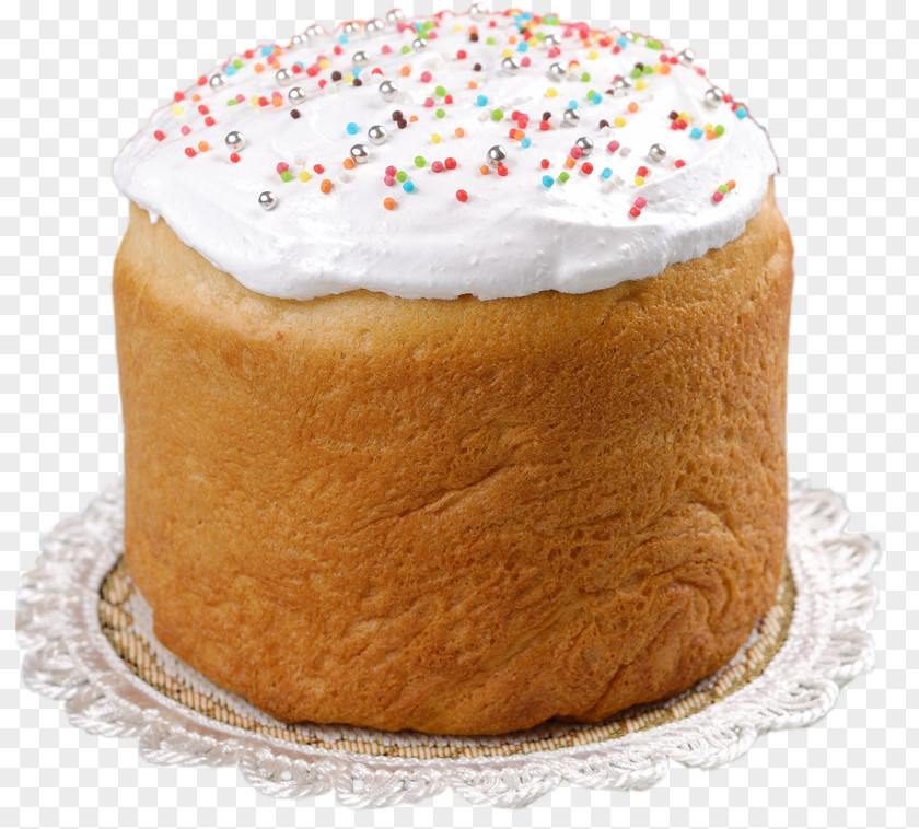 Easter Kulich Food Fruitcake Pastry PNG