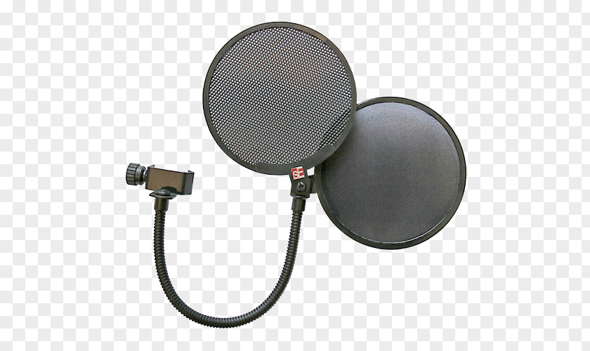 Microphone Pop Filter SE Electronics Recording Studio Audio PNG