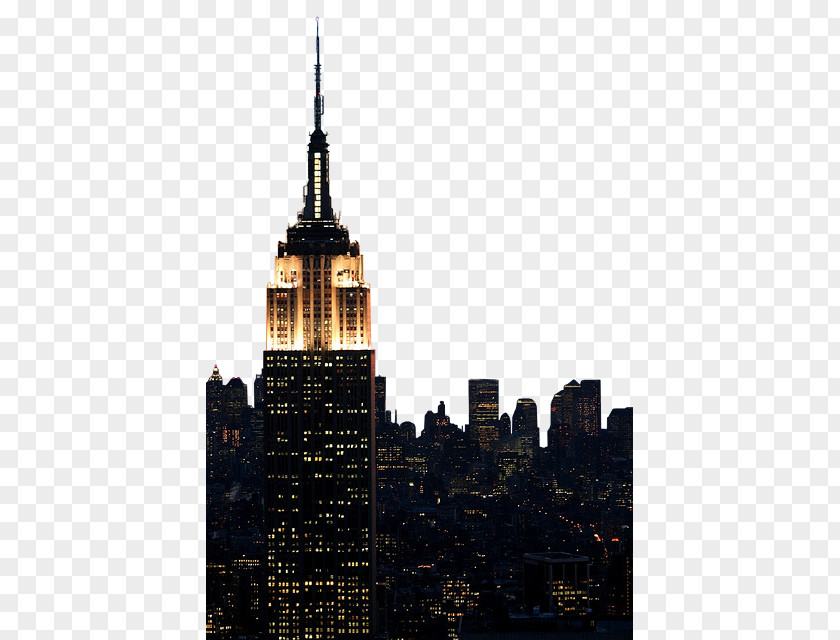 New York Icons Empire State Building NYC ISchool City Skyline PNG