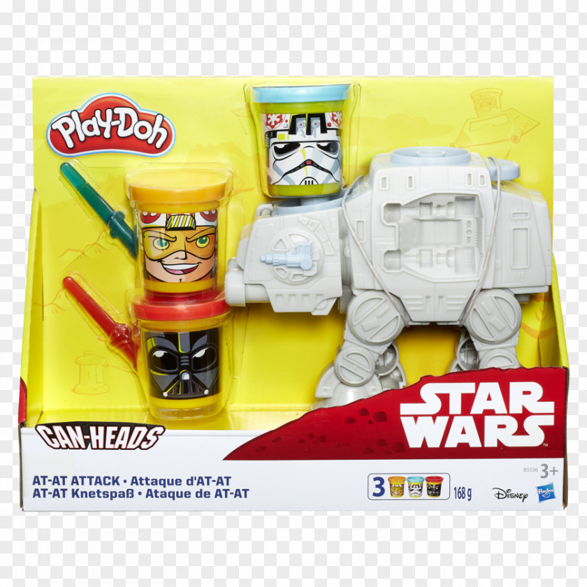 Star Wars Play-Doh Luke Skywalker Battle Of Hoth Poe Dameron All Terrain Armored Transport PNG