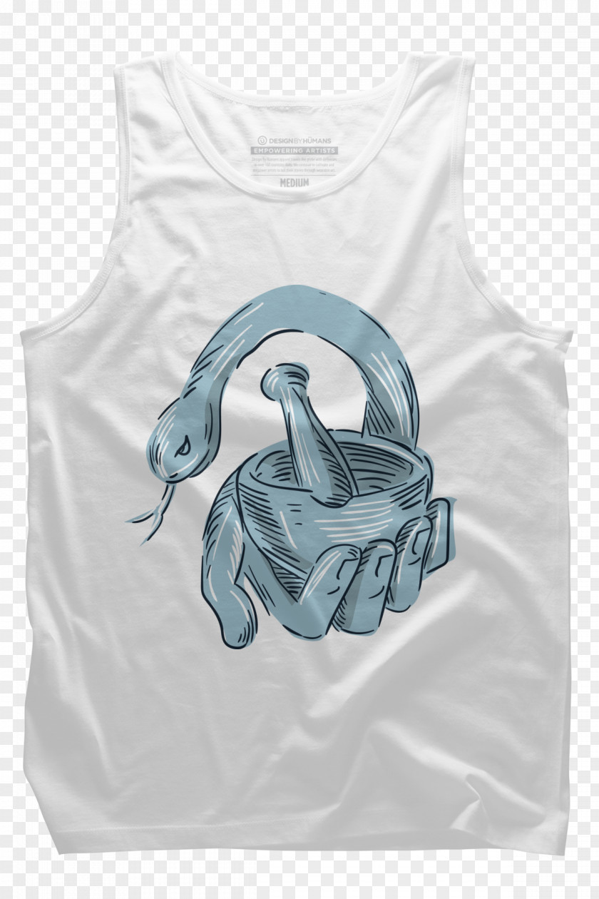 T-shirt Sleeveless Shirt Design By Humans Drawing PNG