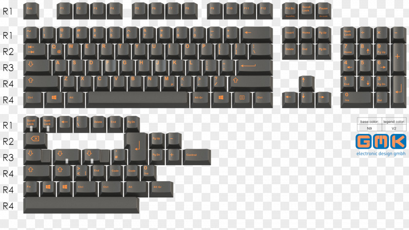 Black And White Keyboard Skeletor Computer Keycap Color PNG