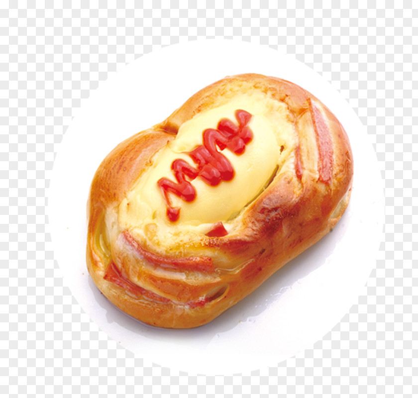 Bread Toast Material Danish Pastry Bun PNG