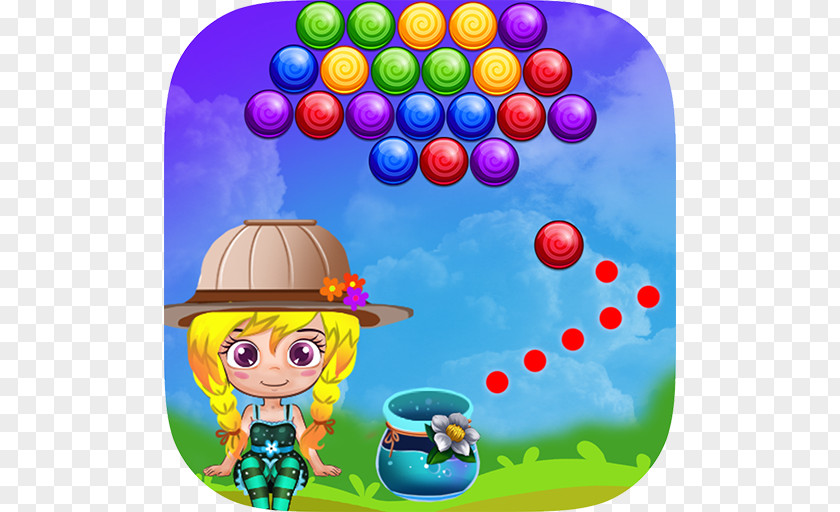 Bubble Shooter App Store Two-player Game Cartoon PNG