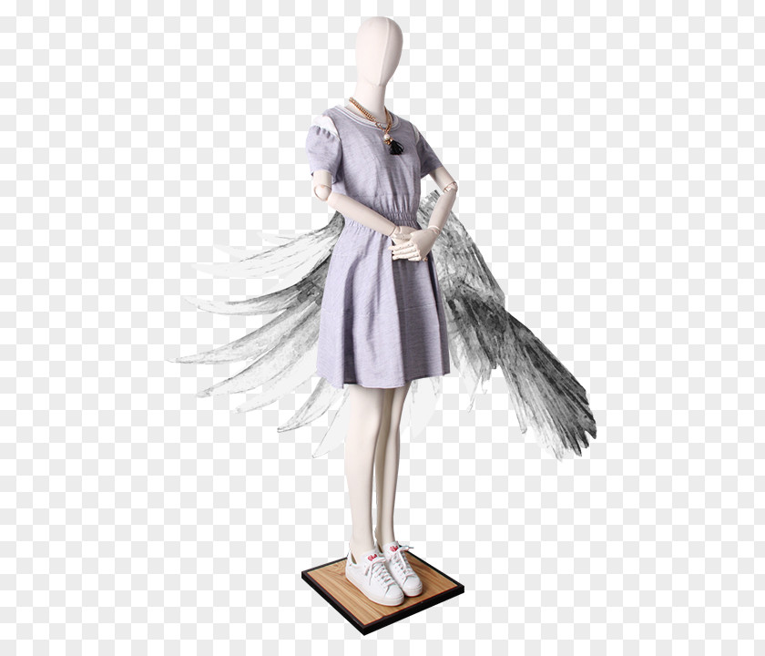 Claborate-style Figurine One Piece Australia Coat Skirt PNG