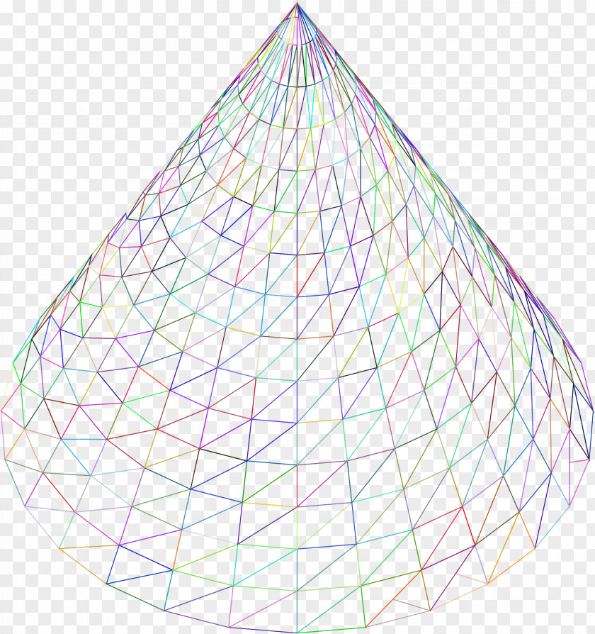 Cones Triangle Polygon Cone PNG