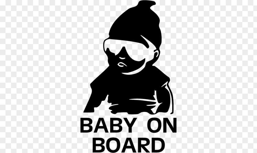 Decal Bumper Sticker Baby On Board PNG