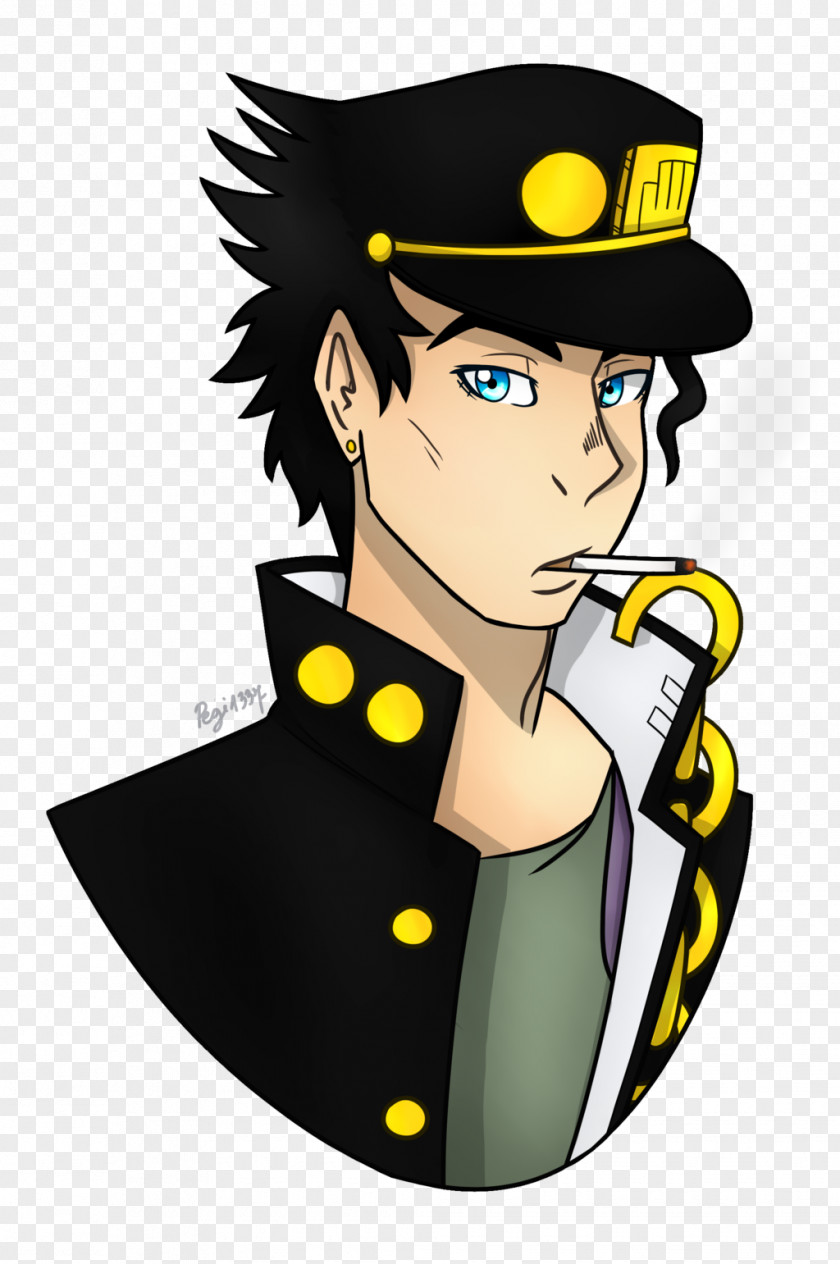 Jotaro Kujo Character Fiction Clip Art PNG