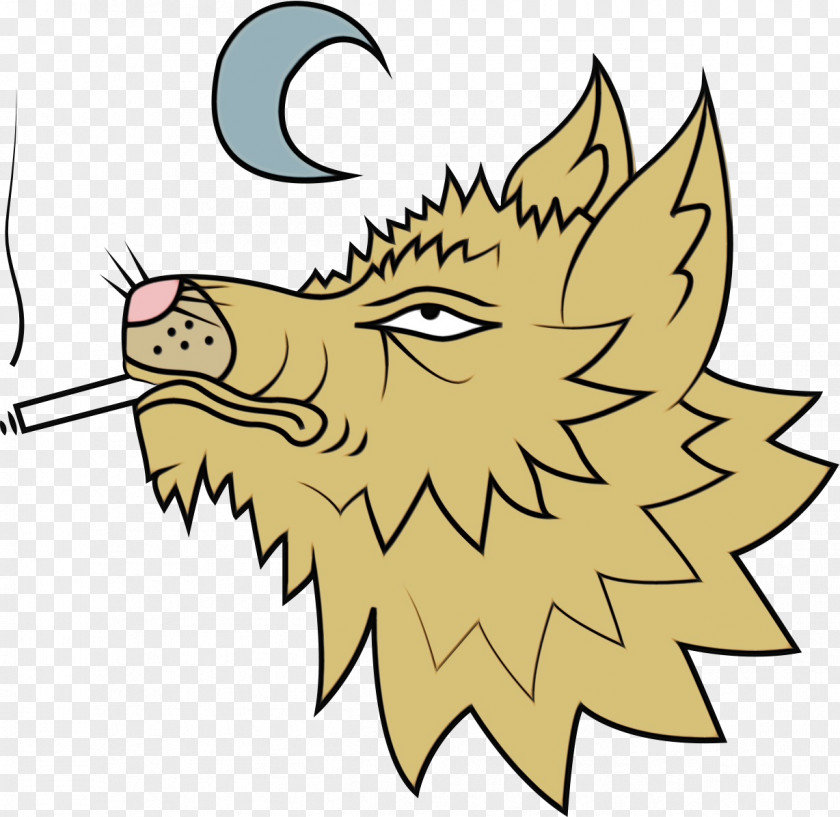 Logo Snout Leaf Line Art Cartoon Character PNG