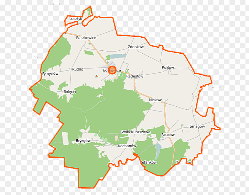 Map Borkowice, Masovian Voivodeship Kochanów, Przysucha County Wymysłów, Gmina Borkowice Bryzgów Ninków PNG