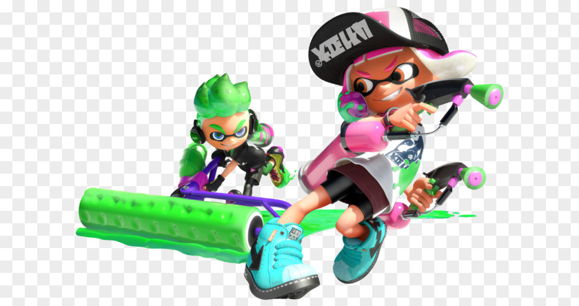 Splatoon 2 Nintendo Switch Video Game PNG