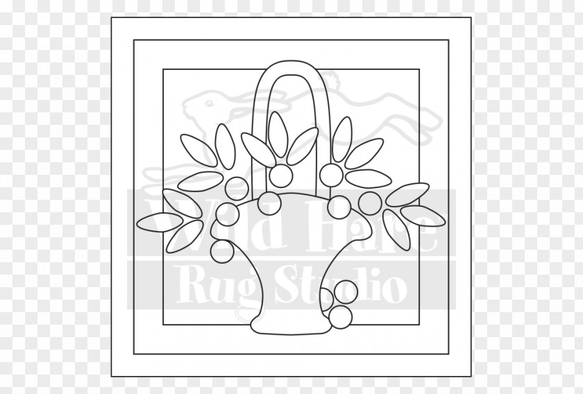 Encompassing Designs Rug Hooking Studio Floral Design Paper Drawing Graphic PNG