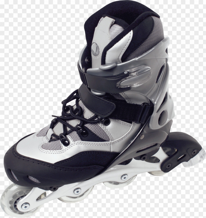 Ice Skates Quad In-Line Clip Art PNG