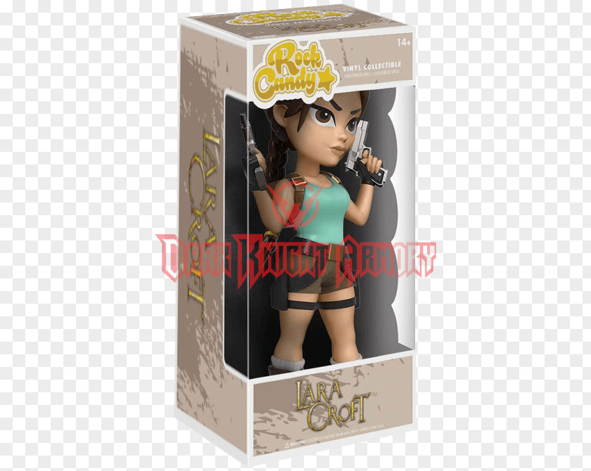 Lara Croft Funko Rock Candy Action & Toy Figures Collectable PNG