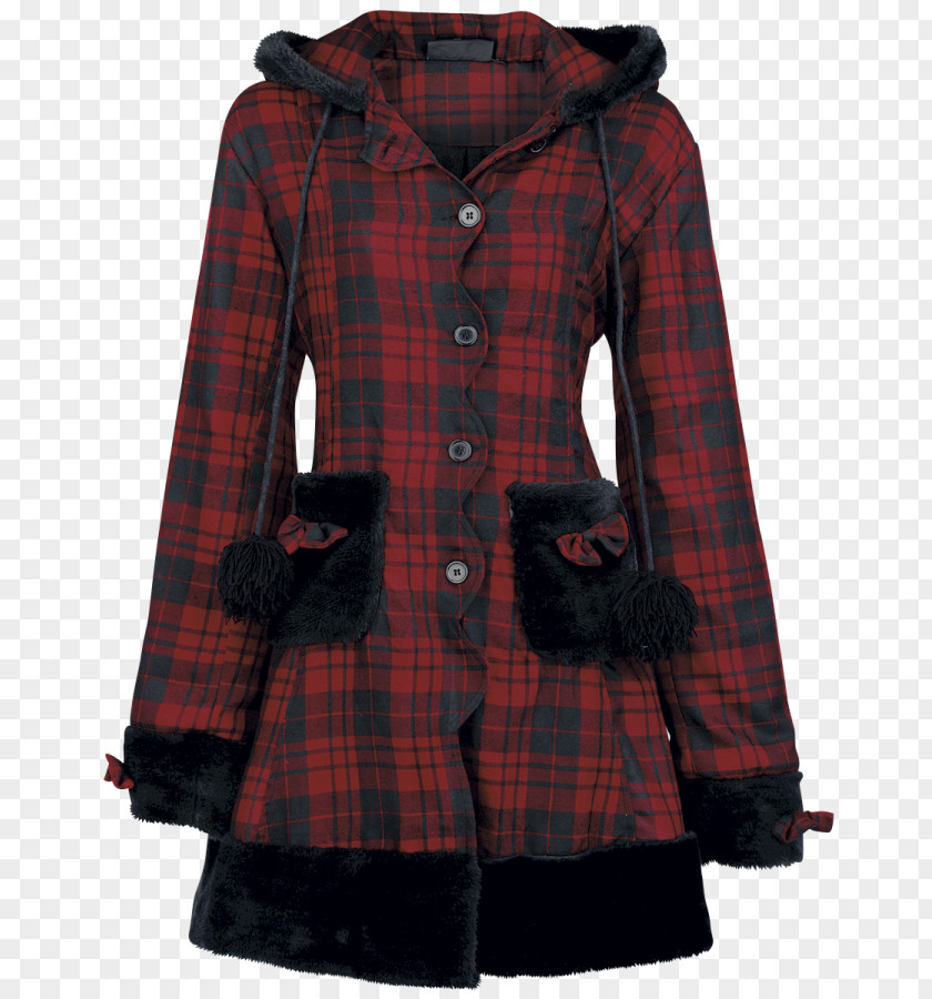 Nenya Tartan Overcoat PNG