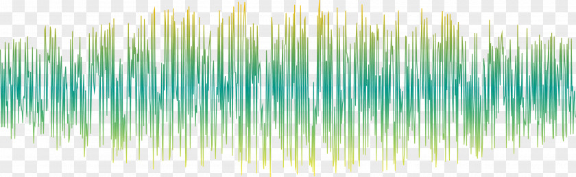 Yellow And Green Sound Wave Curve Picture Sky Computer Wallpaper PNG
