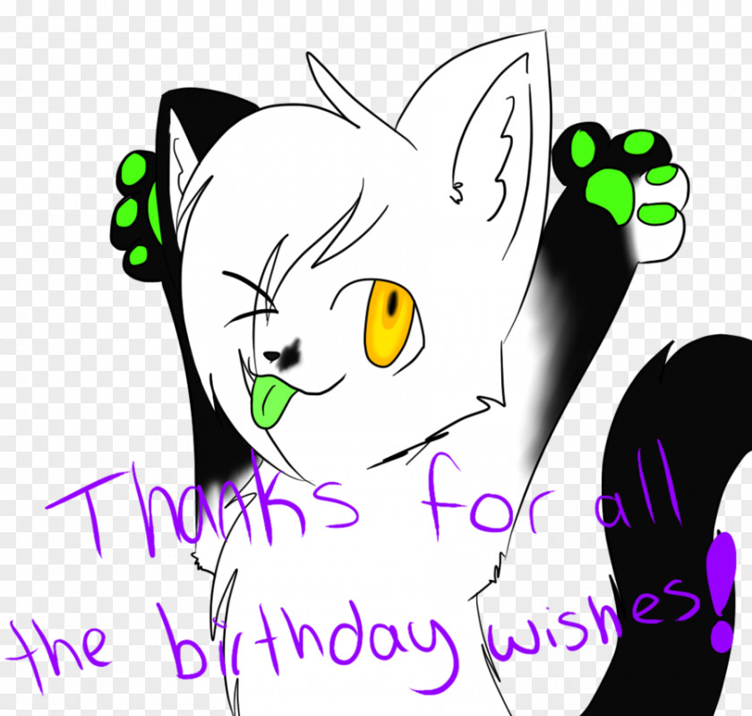 Birthday Blessing Whiskers Kitten Clip Art Cat Graphic Design PNG