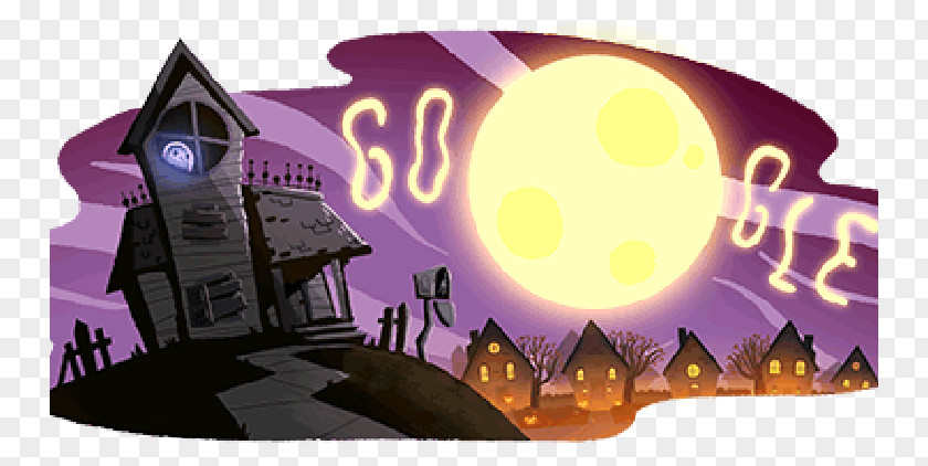 Google Doodle Halloween Images Search PNG