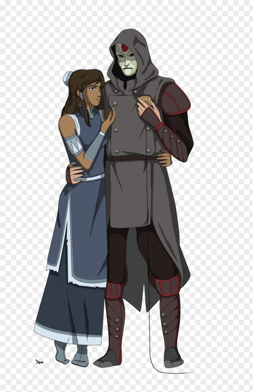 Pardon Korra Amon Tarrlok Kuvira Fan Art PNG