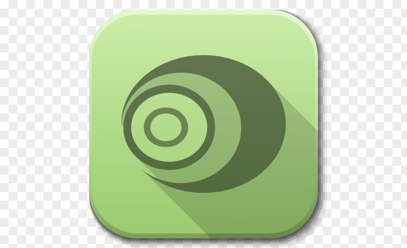 Apps Gtk Recordmydesktop Angle Spiral Green PNG