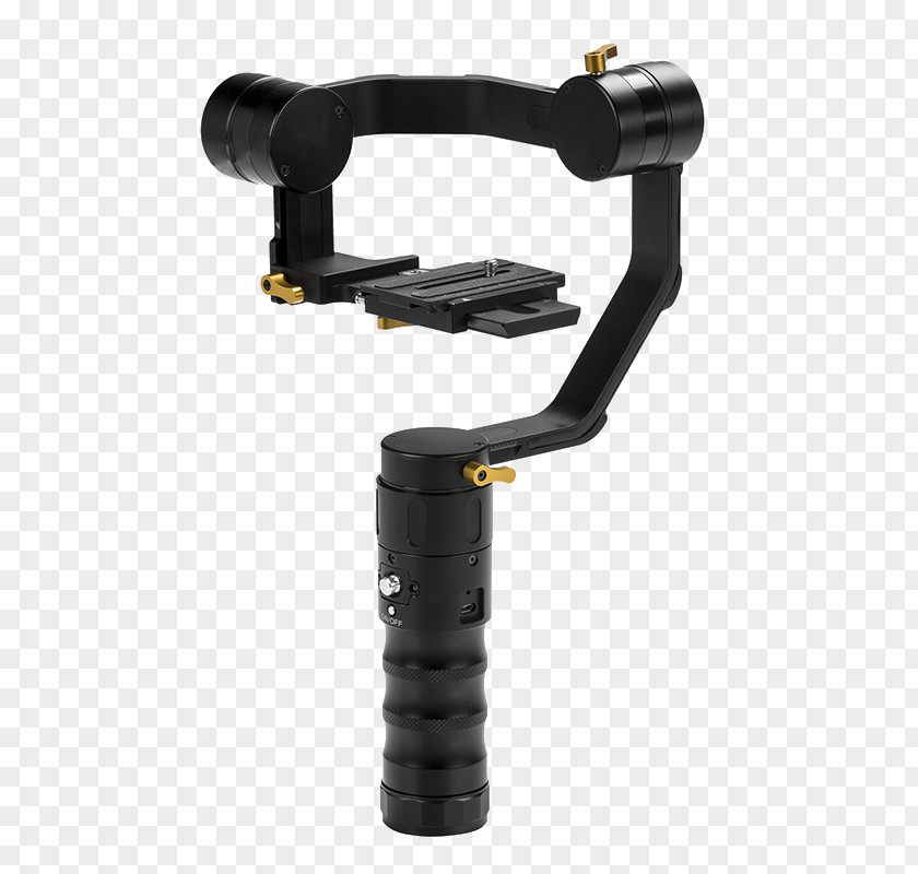 Camera Ikan EC1 Beholder 3-Axis Handheld Gimbal Stabilizer Kit With Dual-Grip Handle DS2 & 5 Section Monopod Extension PNG