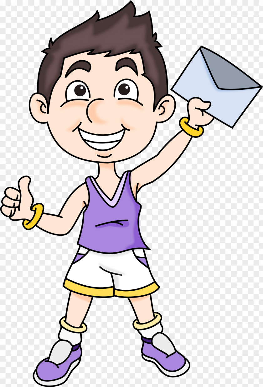 CHILD Email Boy Clip Art PNG