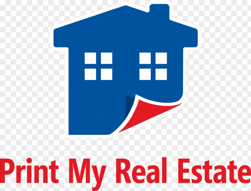 Creative Real Estate Pastel Poster Image Logo Sales Blue House PNG