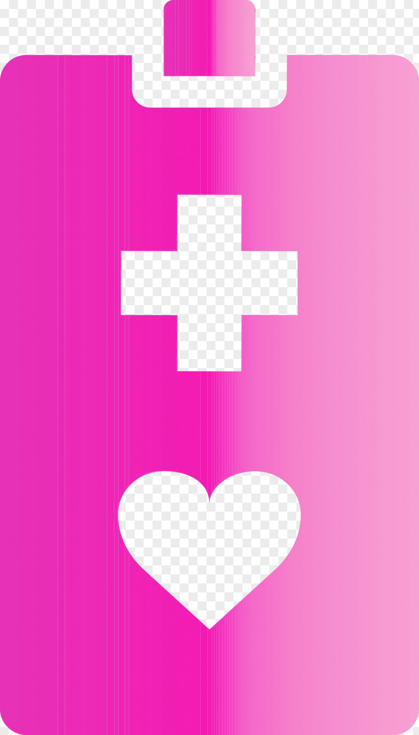 Pink Heart Mobile Phone Case Cross Symbol PNG