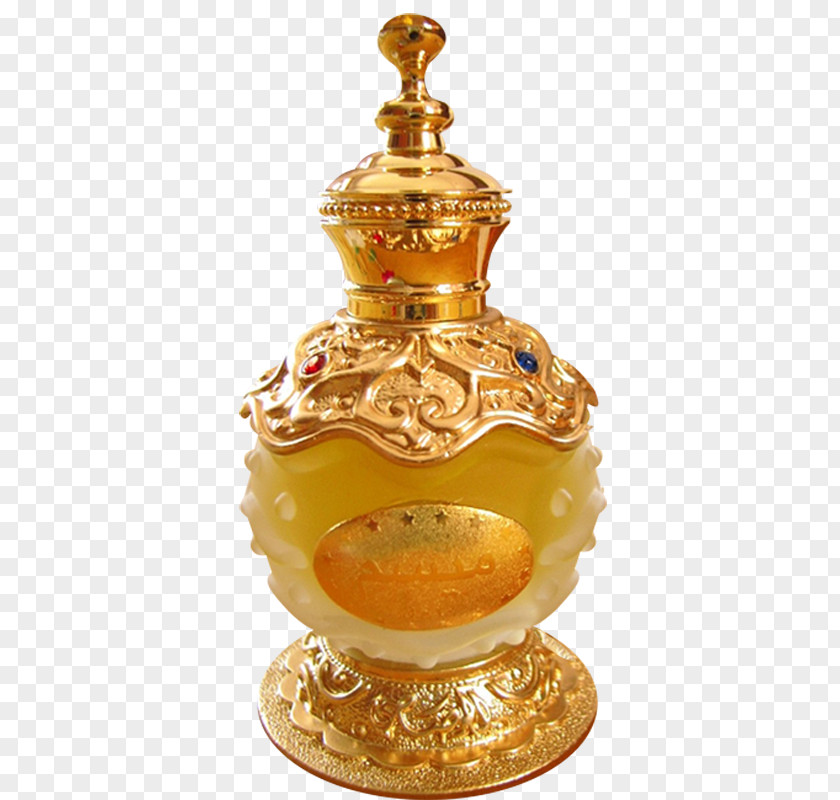 Vase Bottle Brass Perfume Relief PNG
