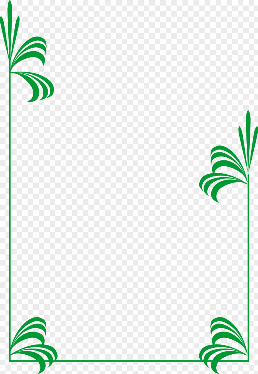 Green Border Frame Pic Clip Art PNG