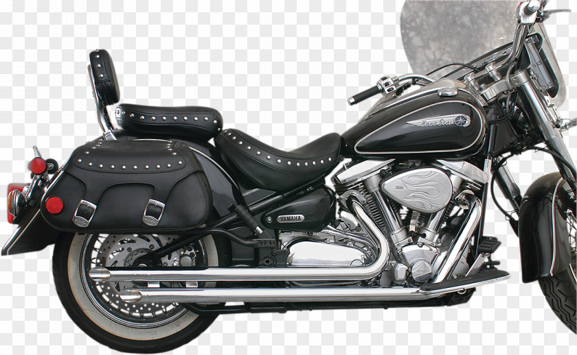 Harley-davidson Exhaust System Car Motorcycle Pipe Yamaha Motor Company PNG