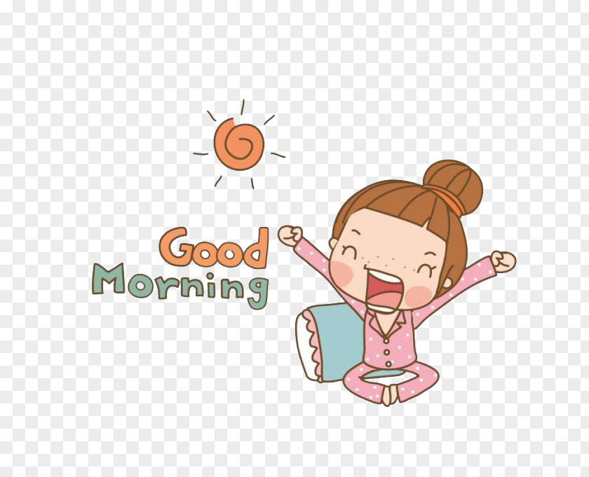 Morning Girl Creative PNG girl creative clipart PNG