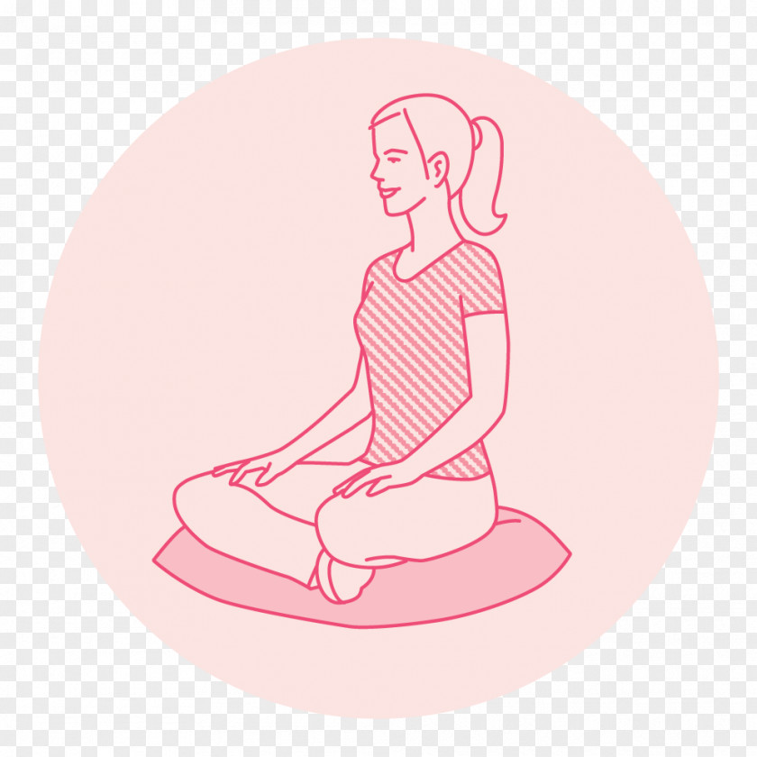 Morning Yoga Meditation Mindfulness In The Workplaces How To Be Mindful Drawing PNG
