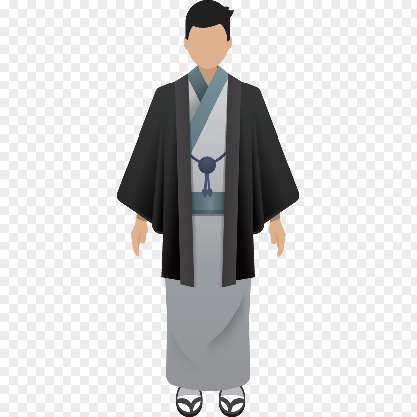 Traditional Japanese Clothing Intex Osaka Illustration PNG