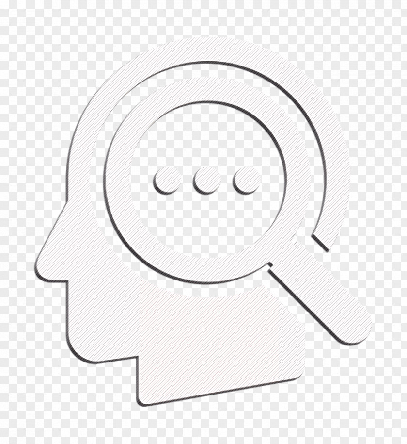 Blackandwhite Emoticon People Icon Head Business Seo Elements PNG