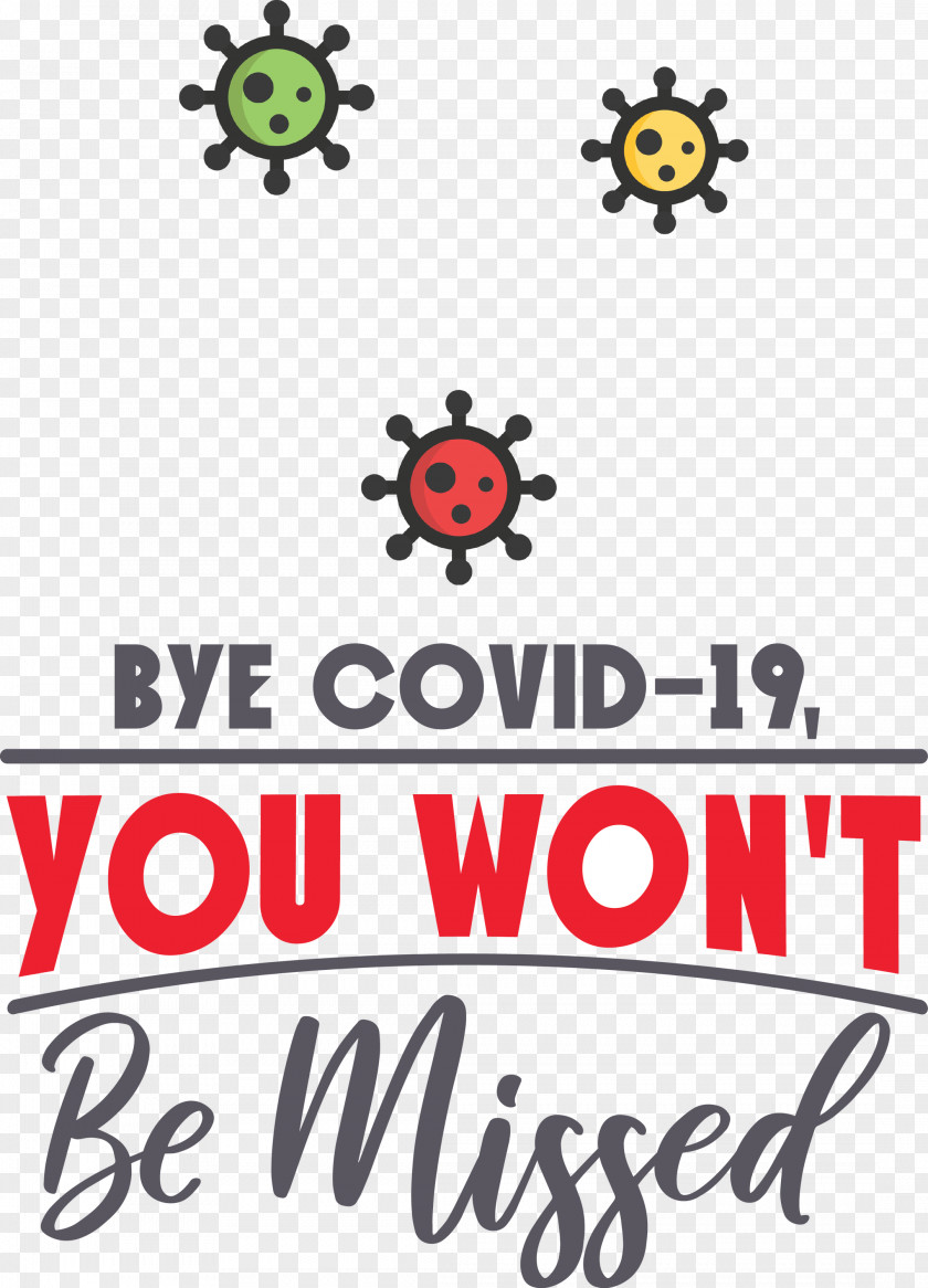 Bye COVID19 Coronavirus PNG