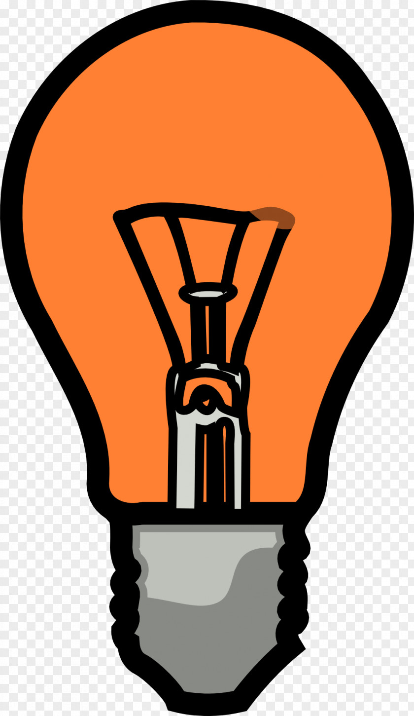 Light Bulb Incandescent Lamp Clip Art PNG