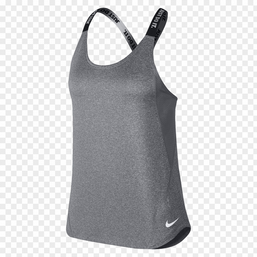 T-shirt Top Nike Dry Fit Sleeveless Shirt PNG