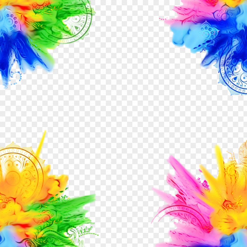 Wildflower Flower Feather PNG