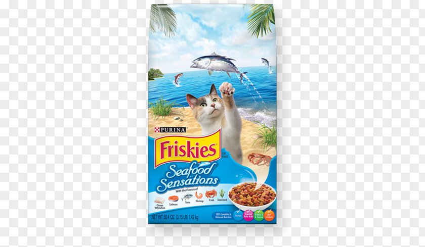 Dry Food Friskies Seafood Sensations Cat PNG