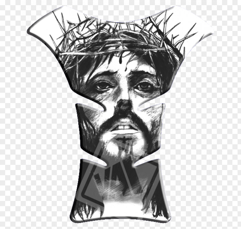 Holy Face Of Jesus Nazareth Praying Hands Christianity PNG