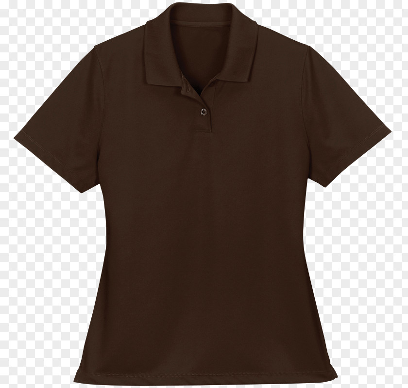 Mesh Knit Tops Women Polo Shirt Sleeve Collar Neck PNG