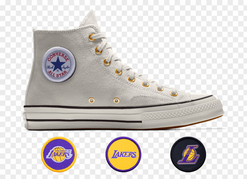 Nba Sneakers Converse Chuck Taylor All Star '70 Hi NBA Los Angeles Lakers All-Stars PNG