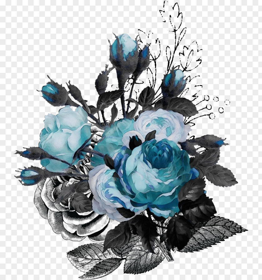 Blue Rose PNG