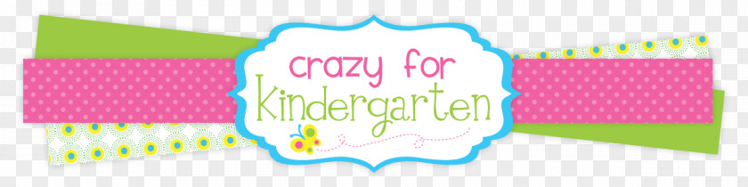 Kindergarten Education Paper Logo Label Font PNG