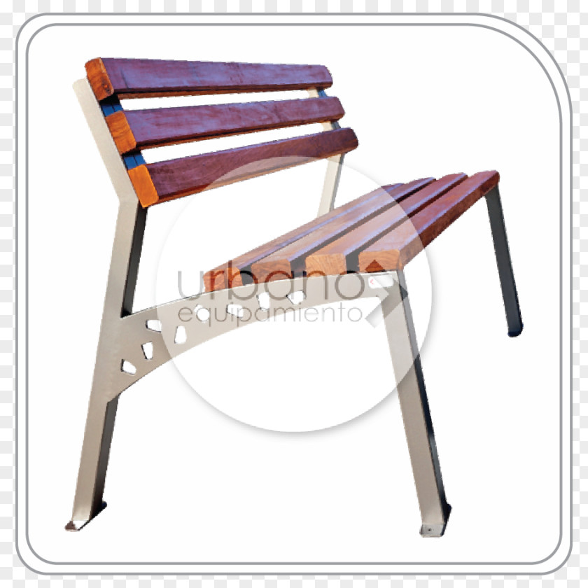 Mobiliario Urbano Chair Wood Garden Furniture PNG