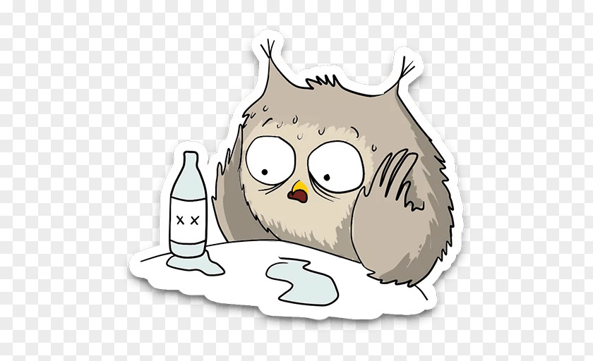 Owly Sticker Telegram Cat Clip Art PNG