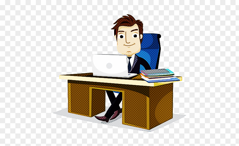 Reading Writing Desk Bank Cartoon PNG