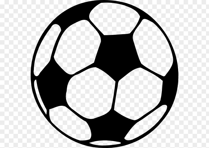 Black And White Football Clipart Ball Clip Art PNG