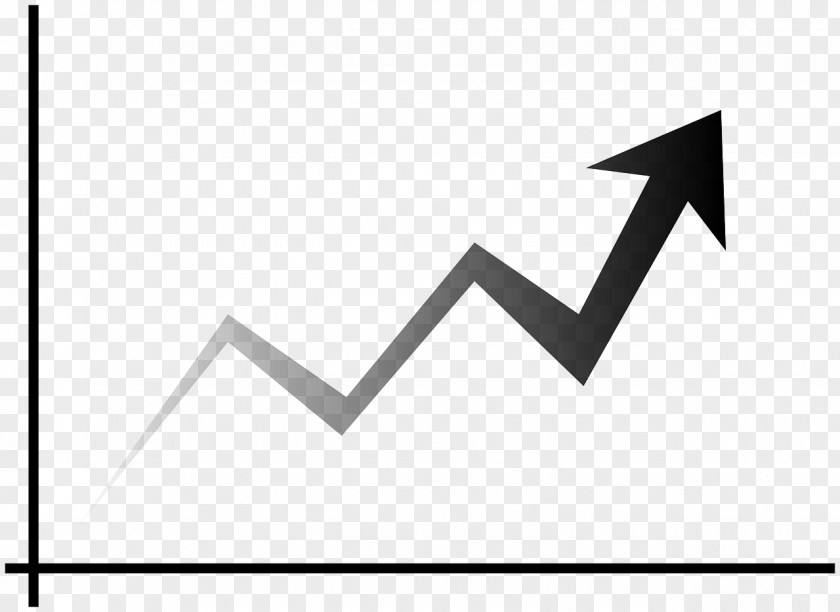 Business Growth Trend Line Chart Market Graph Of A Function PNG